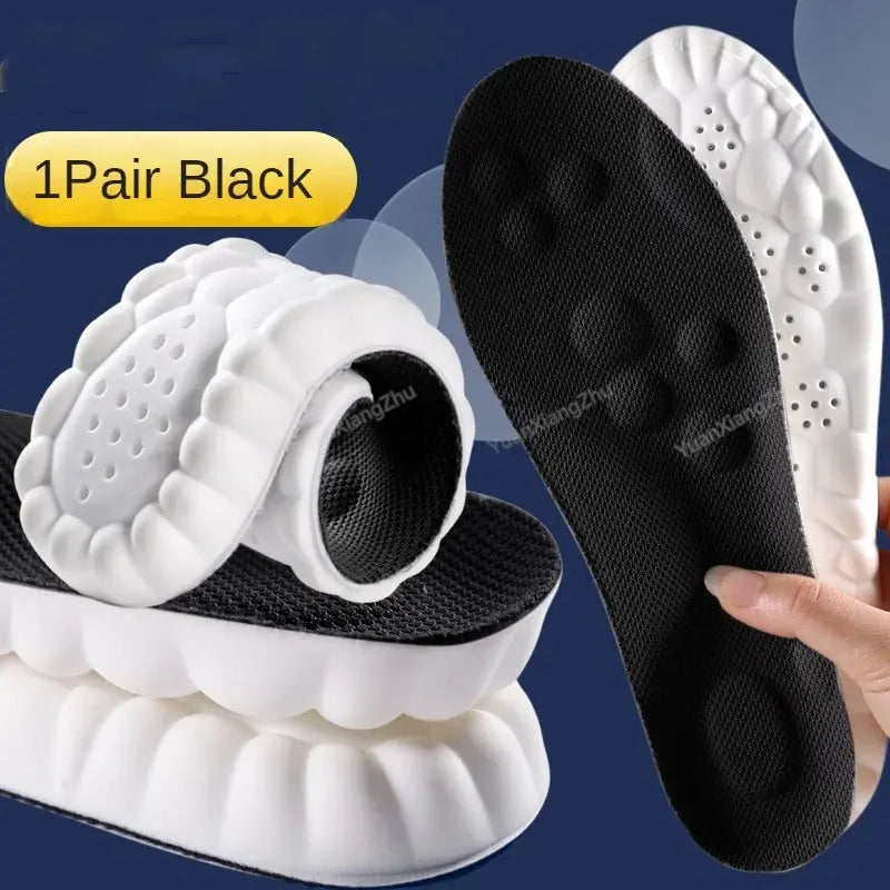 1Pair Massage Plantar Fasciitis Insole Arch Support Inserts Orthopedic Shoes Insoles for Feet Sports Shock Absorption Shoe Pads