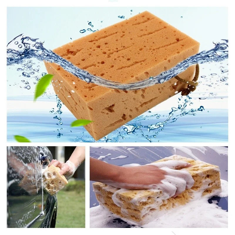 17*11*9 CM Car Wash Sponge Block Car Motorcycle Cleaning Supplies Large Size Honeycomb Sponge Brush Dusting Car Cleaning Tool