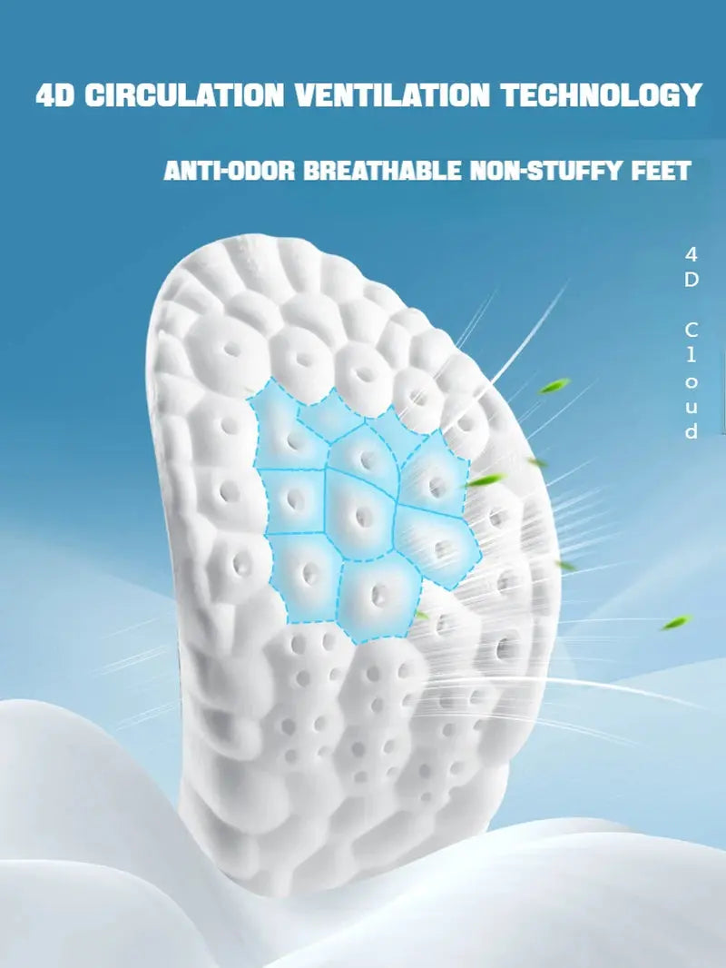 1Pair Massage Plantar Fasciitis Insole Arch Support Inserts Orthopedic Shoes Insoles for Feet Sports Shock Absorption Shoe Pads