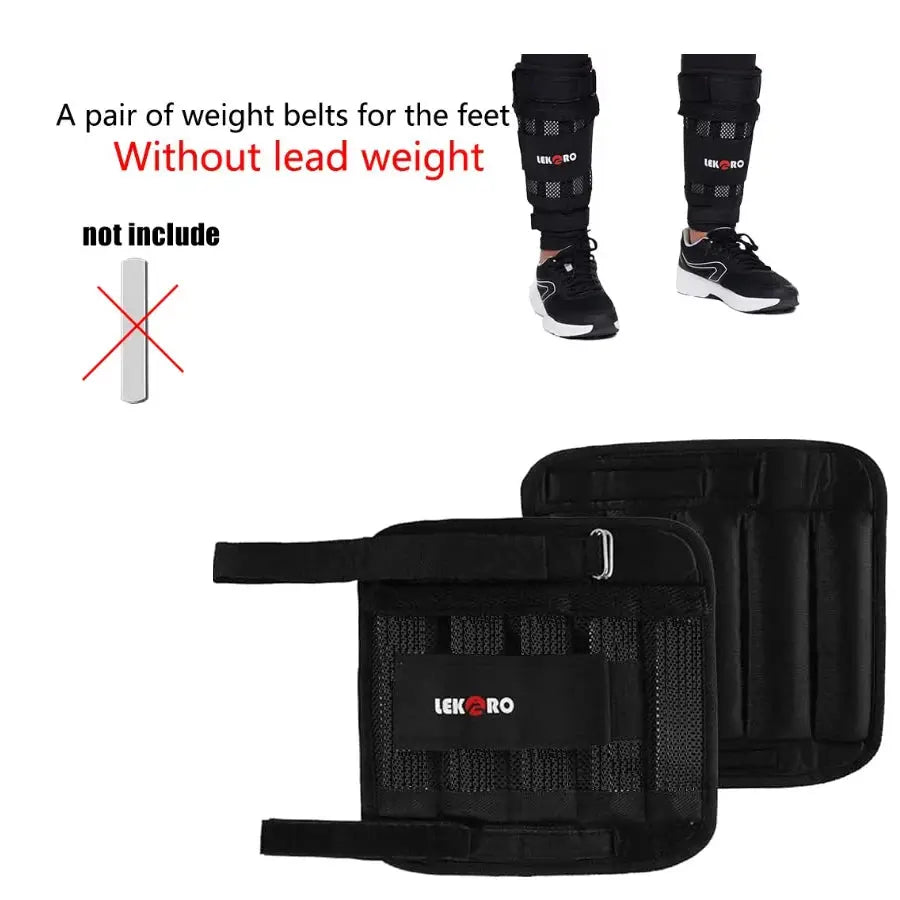 Adjustable Weighted Training Vest Set (20kg, Empty Bags) HypeNvibes