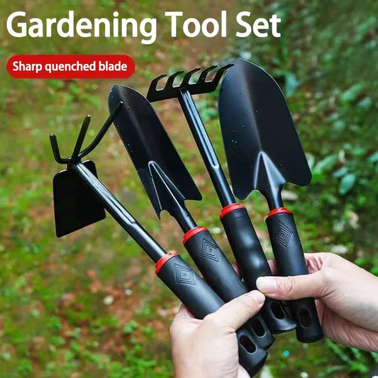 4-Piece Gardening Shovel Set – Small Hand Tools for Planting, Digging & Vegetable Gardening HypeNvibes