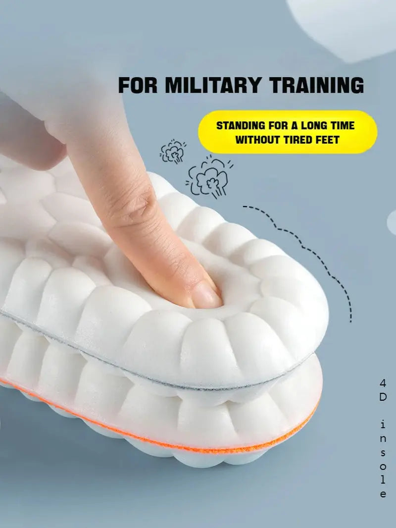 1Pair Massage Plantar Fasciitis Insole Arch Support Inserts Orthopedic Shoes Insoles for Feet Sports Shock Absorption Shoe Pads