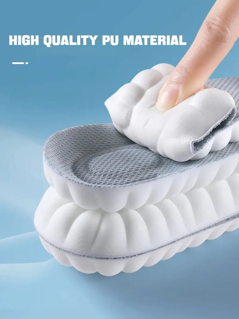 1Pair Massage Plantar Fasciitis Insole Arch Support Inserts Orthopedic Shoes Insoles for Feet Sports Shock Absorption Shoe Pads