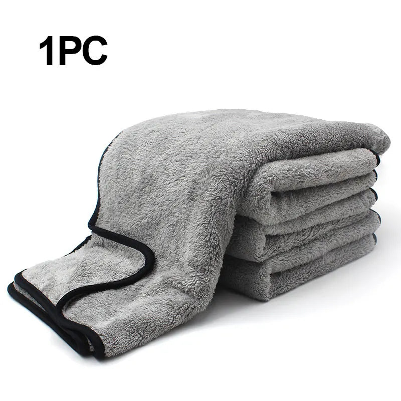 Microfiber Car Wash Towel – 100x40cm Super Absorbent Auto Drying Cloth
