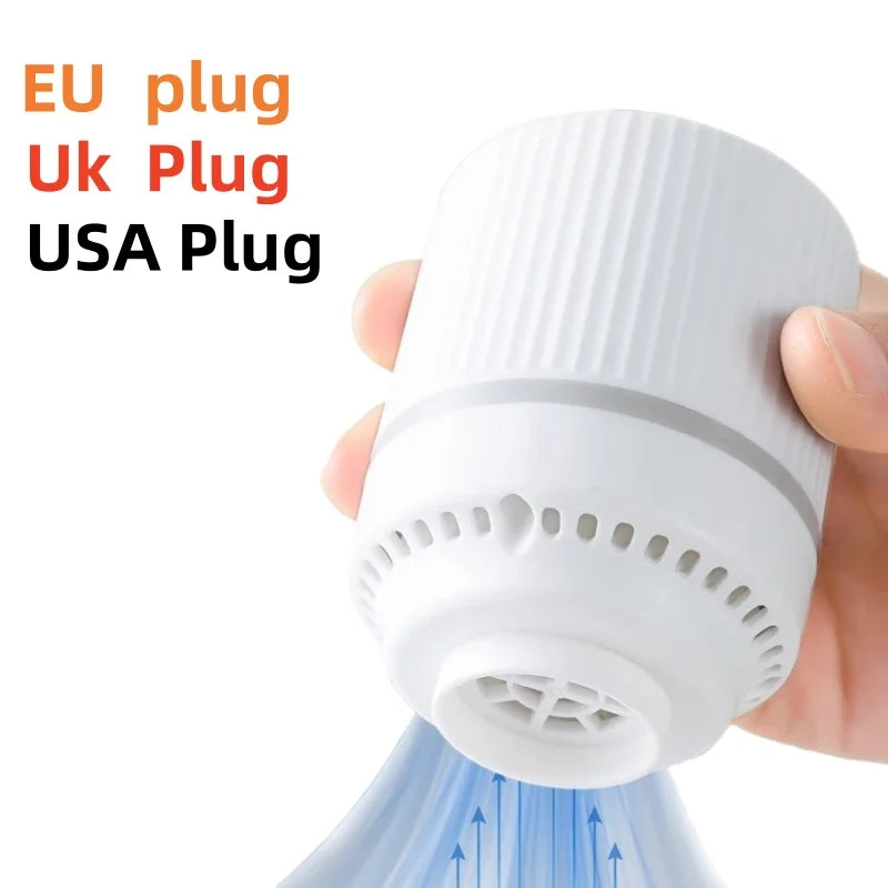 Electric Air Pump for Vacuum Bags, EU, USA, UK, Japan Plug, Suitable for Clothes Storage Bags Labor-Saving Compression Tool