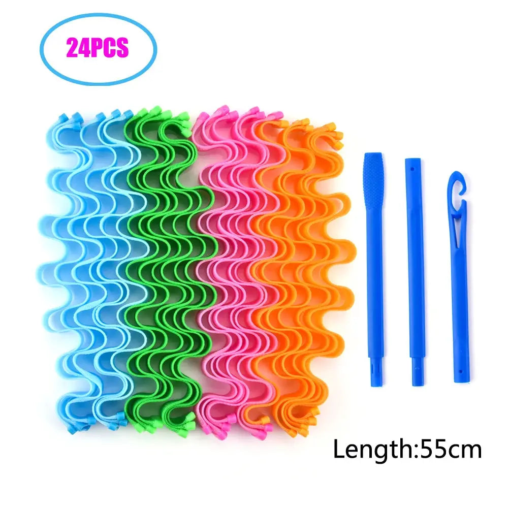 Heatless Magic Hair Curlers Set (12/24pcs) HypeNvibes