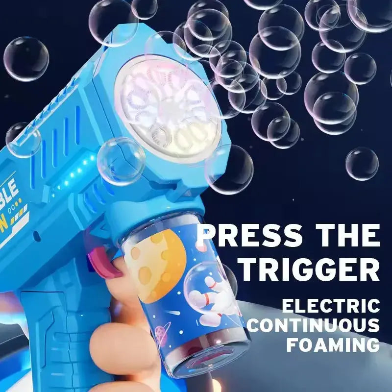 Automatic Bubble Gun Rocket – Kids Bubble Machine Toy for Outdoor Fun HypeNvibes