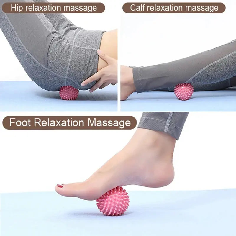 Spiky Foot Massage Ball – Muscle Relief & Plantar Fascia Support Roller HypeNvibes