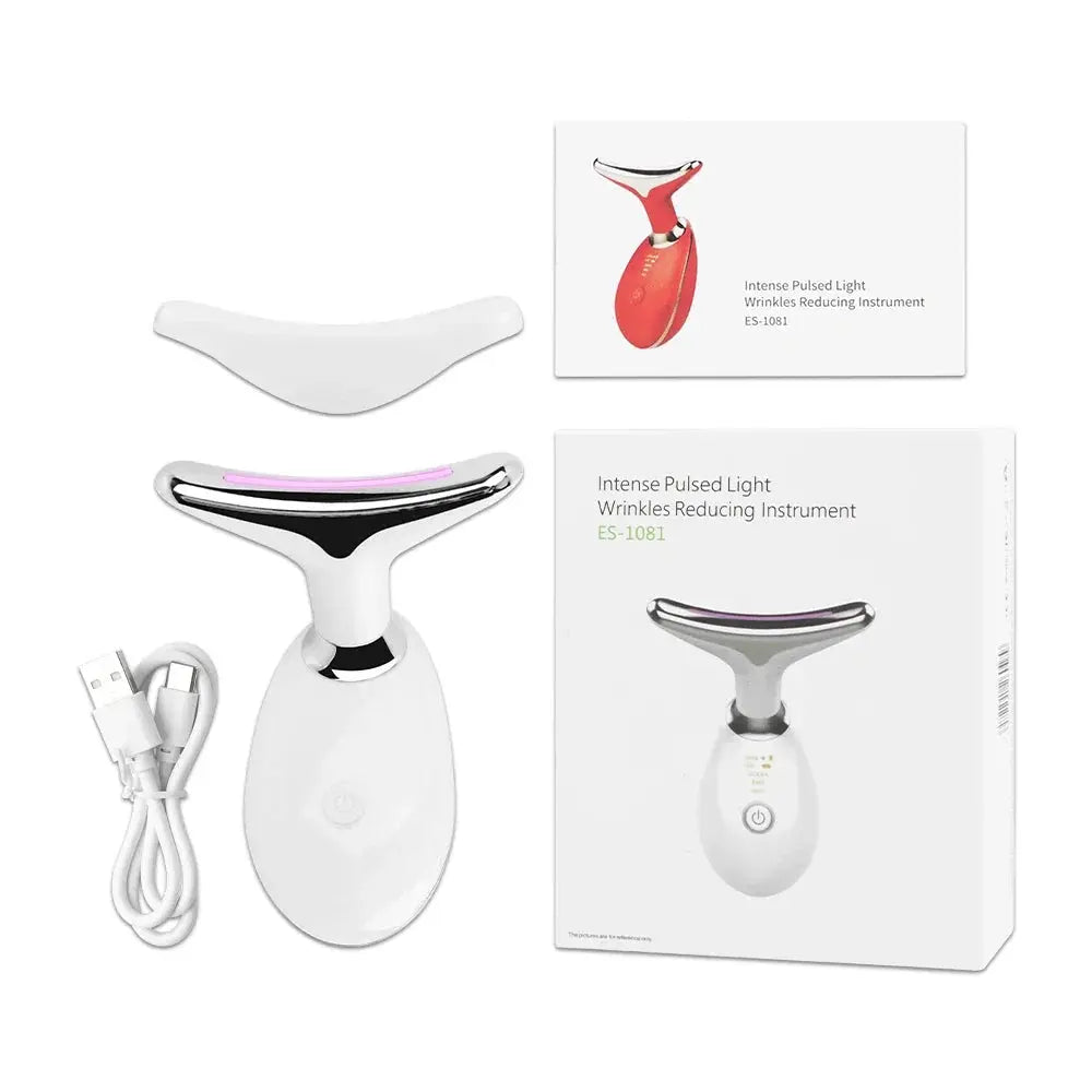 7-in-1 EMS Facial Massager with LED Light Therapy HypeNvibes