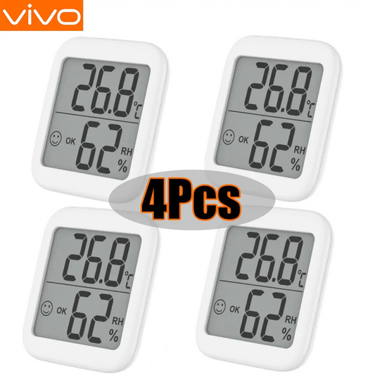 VIVO Mini LCD Thermometer Hygrometer – Indoor Temperature & Humidity Monitor Weather Station HypeNvibes