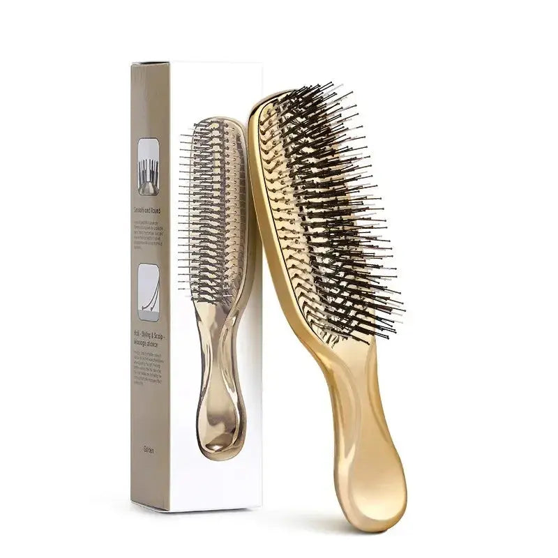 Premium Scalp Massage Hair Brush – Detangling Wet & Dry Comb HypeNvibes