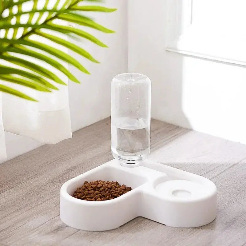 Automatic Corner Pet Feeder – Dog & Cat Water and Food Bowl with Large Capacity HypeNvibes