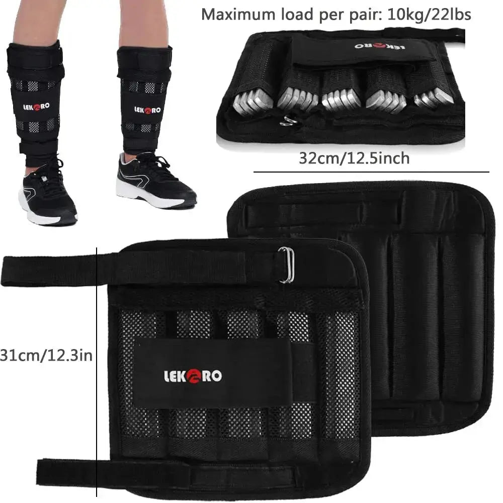 Adjustable Weighted Training Vest Set (20kg, Empty Bags) HypeNvibes