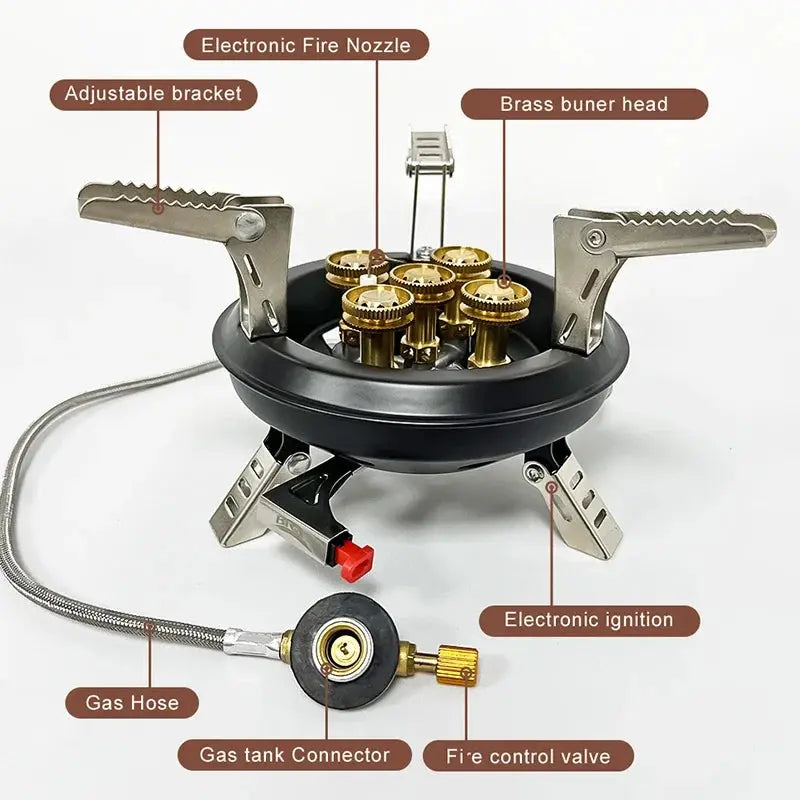BRS-201A 16000W Portable Camping Gas Stove HypeNvibes