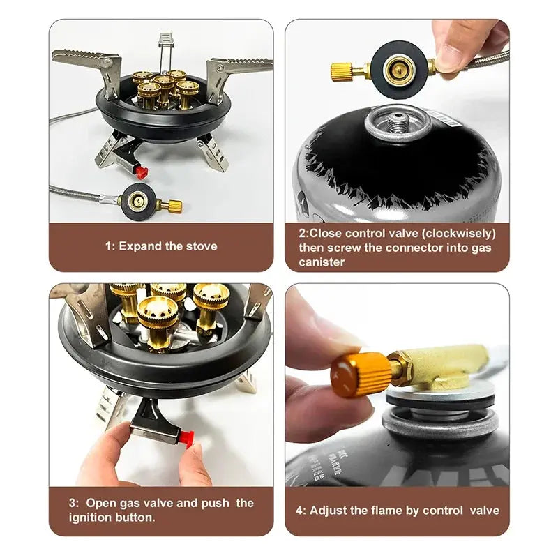 BRS-201A 16000W Portable Camping Gas Stove HypeNvibes