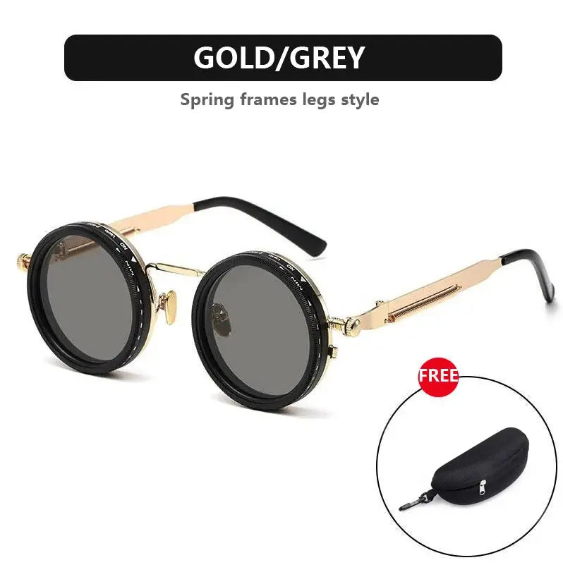 Polarized Round Sunglasses – ND9 Dimming UV400 Shades for Men & Women HypeNvibes