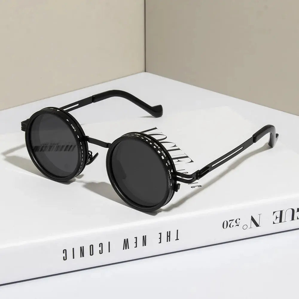 Polarized Round Sunglasses – ND9 Dimming UV400 Shades for Men & Women HypeNvibes