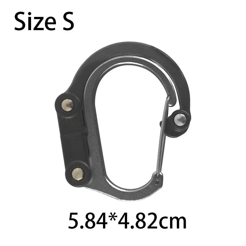 360° Rotating Carabiner Clip – Heavy Duty Gear Hook HypeNvibes