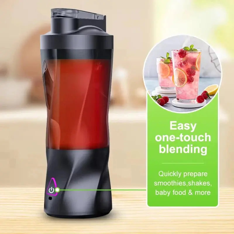 700ml Portable USB Rechargeable Juicer Blender HypeNvibes