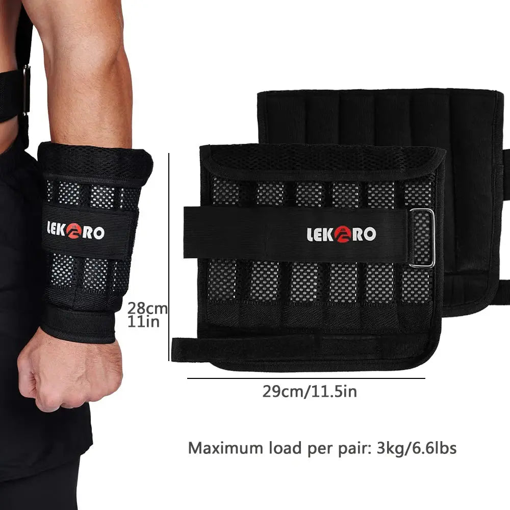 Adjustable Weighted Training Vest Set (20kg, Empty Bags) HypeNvibes