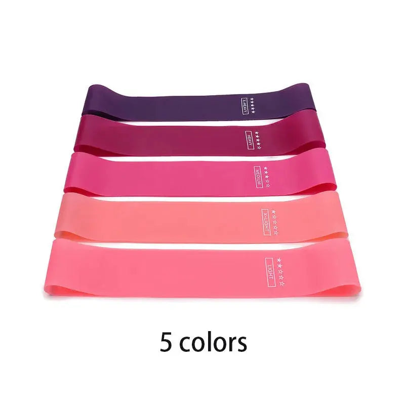 5-Piece Resistance Bands Set – Yoga, Pilates & Strength Training Workout Bands HypeNvibes