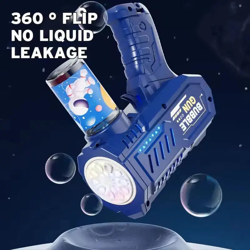 Automatic Bubble Gun Rocket – Kids Bubble Machine Toy for Outdoor Fun HypeNvibes
