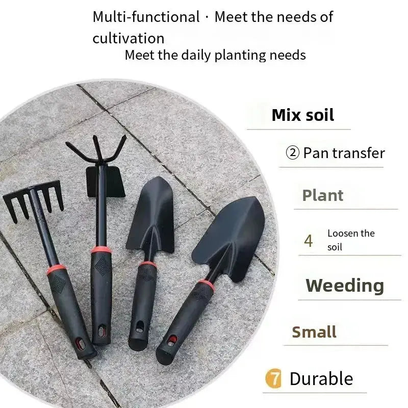 4-Piece Gardening Shovel Set – Small Hand Tools for Planting, Digging & Vegetable Gardening HypeNvibes