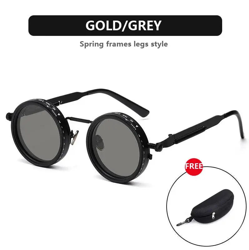 Polarized Round Sunglasses – ND9 Dimming UV400 Shades for Men & Women HypeNvibes