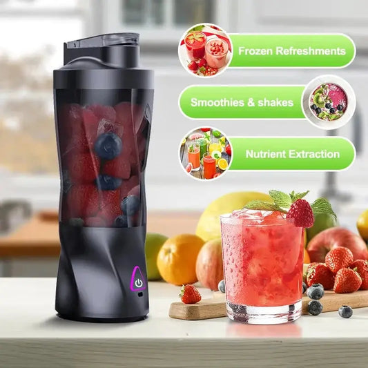 700ml Portable USB Rechargeable Juicer Blender HypeNvibes