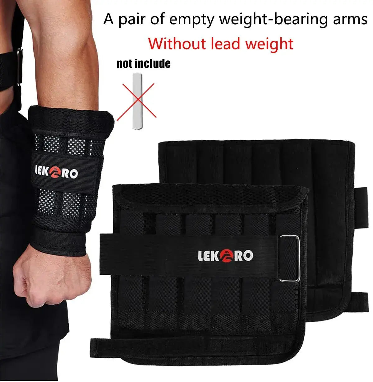 Adjustable Weighted Training Vest Set (20kg, Empty Bags) HypeNvibes