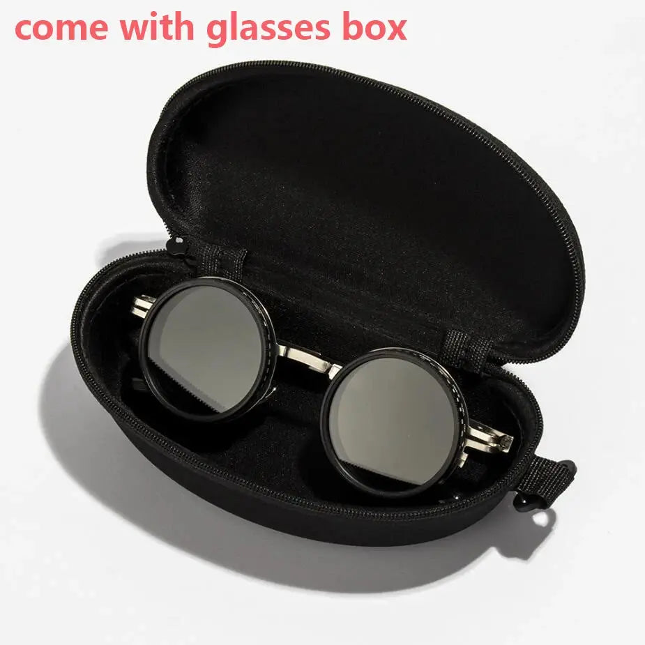 Polarized Round Sunglasses – ND9 Dimming UV400 Shades for Men & Women HypeNvibes