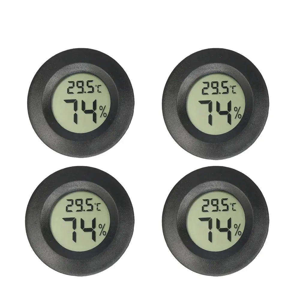 Mini Digital Thermometer Hygrometer 2/4 Pack – LCD Indoor Temperature & Humidity Meter HypeNvibes