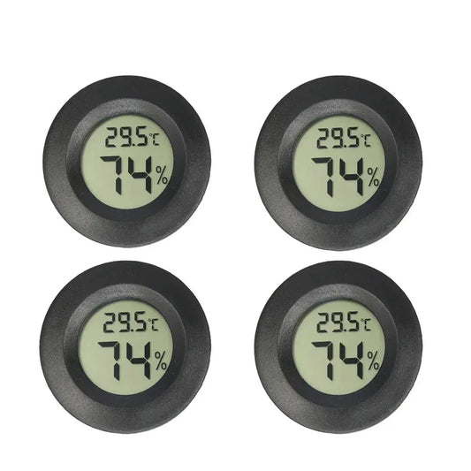Mini Digital Thermometer Hygrometer 2/4 Pack – LCD Indoor Temperature & Humidity Meter HypeNvibes