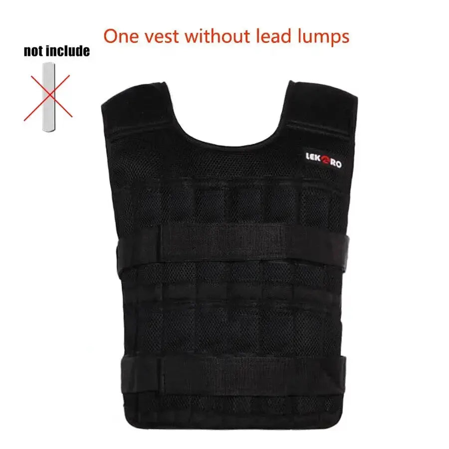 Adjustable Weighted Training Vest Set (20kg, Empty Bags) HypeNvibes