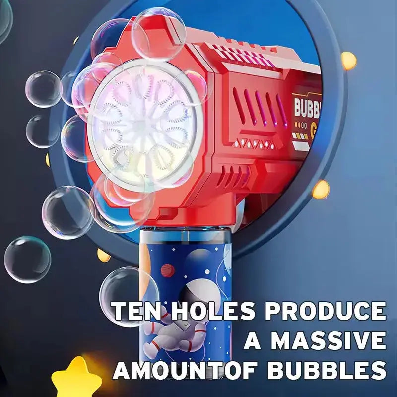 Automatic Bubble Gun Rocket – Kids Bubble Machine Toy for Outdoor Fun HypeNvibes