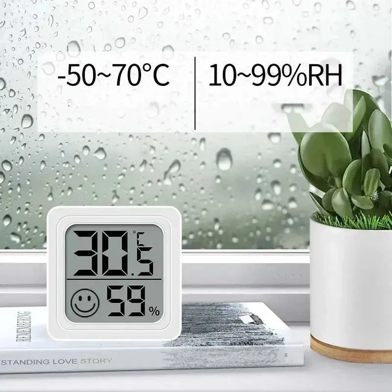 VIVO Mini LCD Thermometer Hygrometer – Indoor Temperature & Humidity Monitor Weather Station HypeNvibes